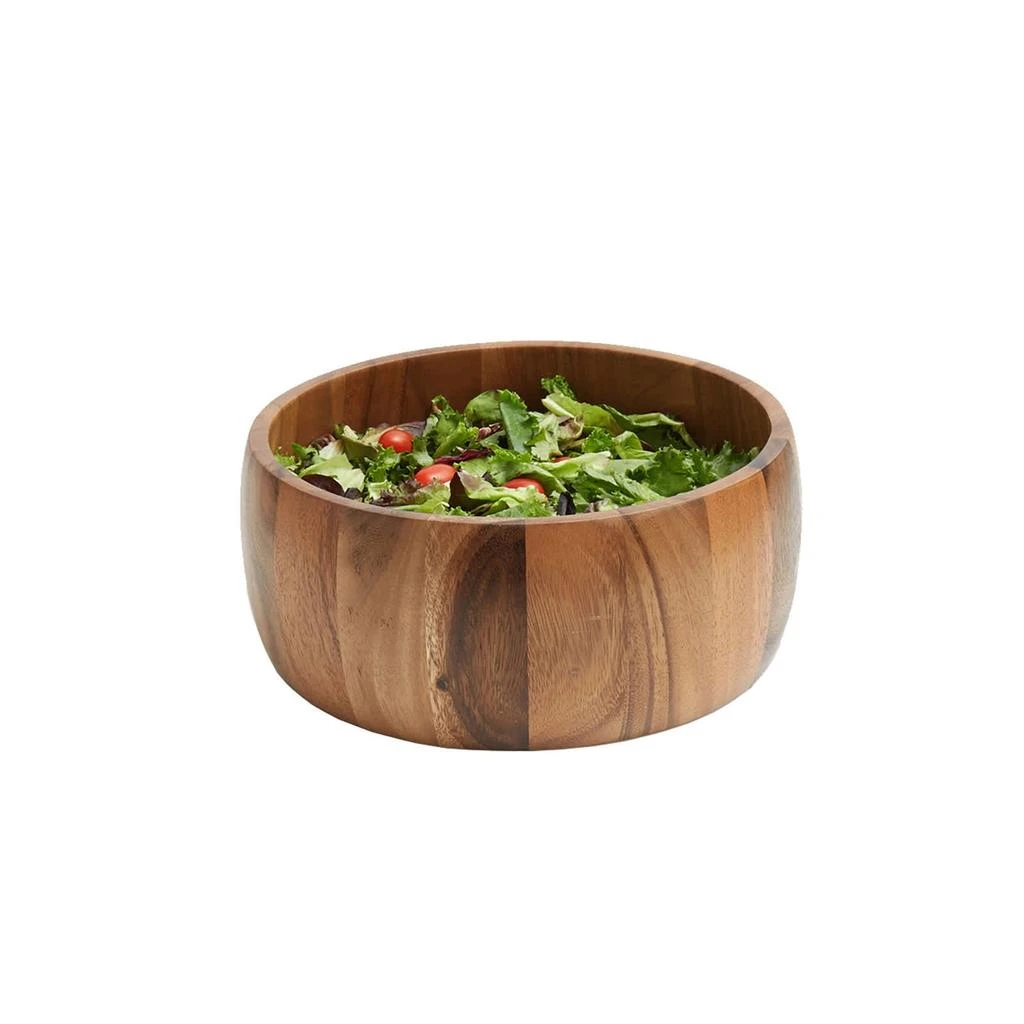 Frieling Acacia Wood Calabash Bowl, Medium 4-Inch x 10-Inch Diameter 2