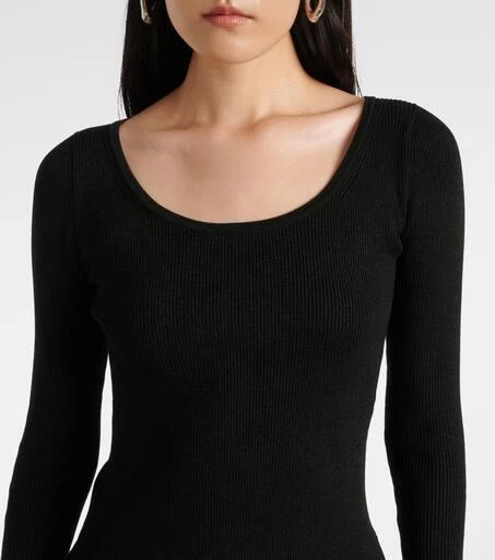 Max Mara Leisure Ondina lamé top 4