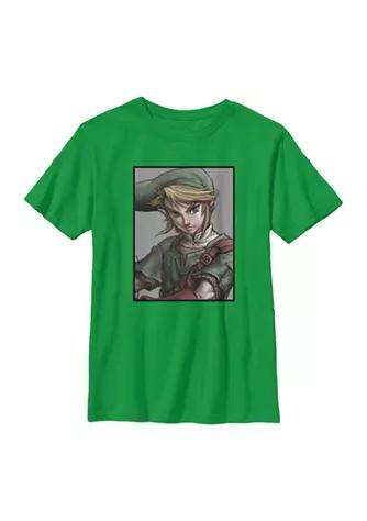 Nintendo Boys 4 7 Link Twilight Face Graphic T Shirt