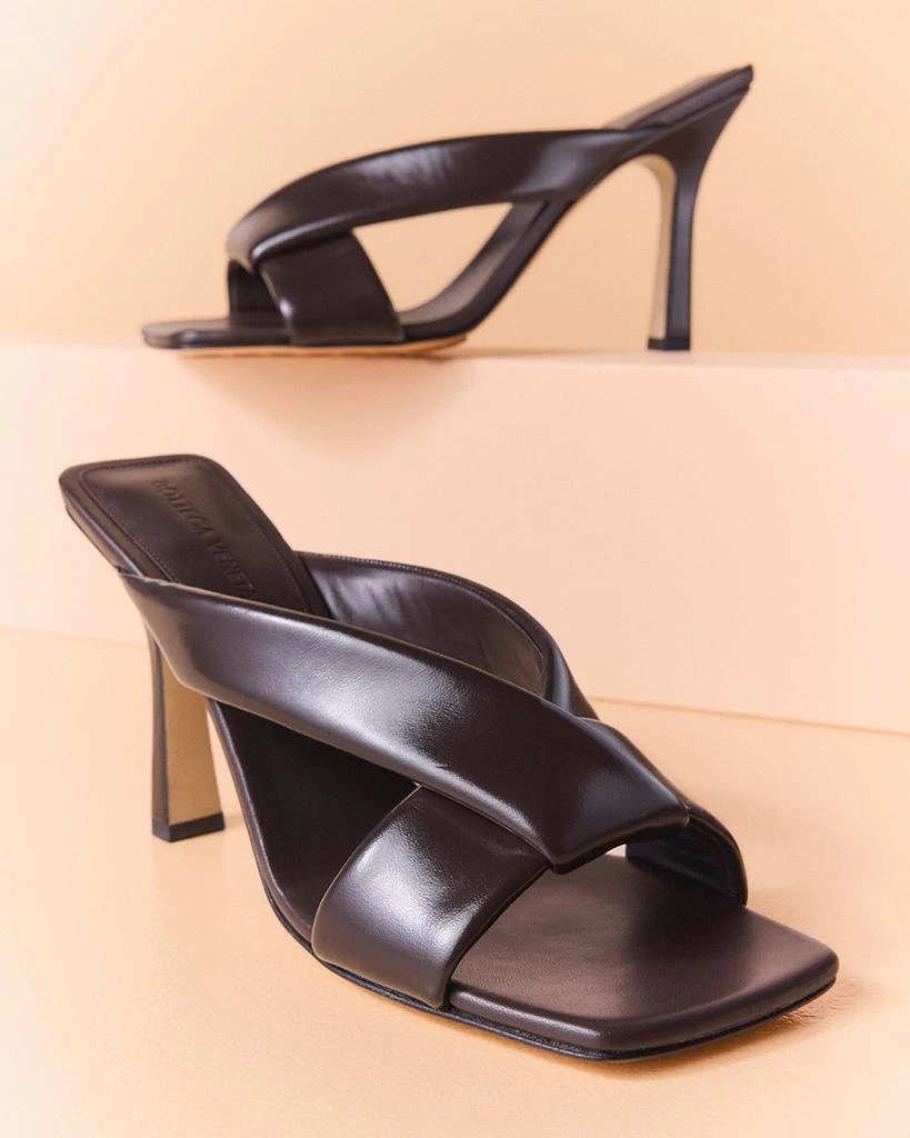 Bottega Veneta Criss Cross Padded Leather Slide Sandals 2