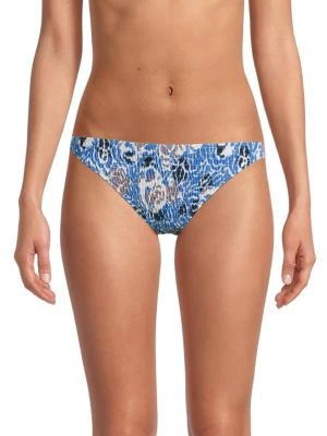 Tanya Taylor Valencia Smocked Bikini Bottom