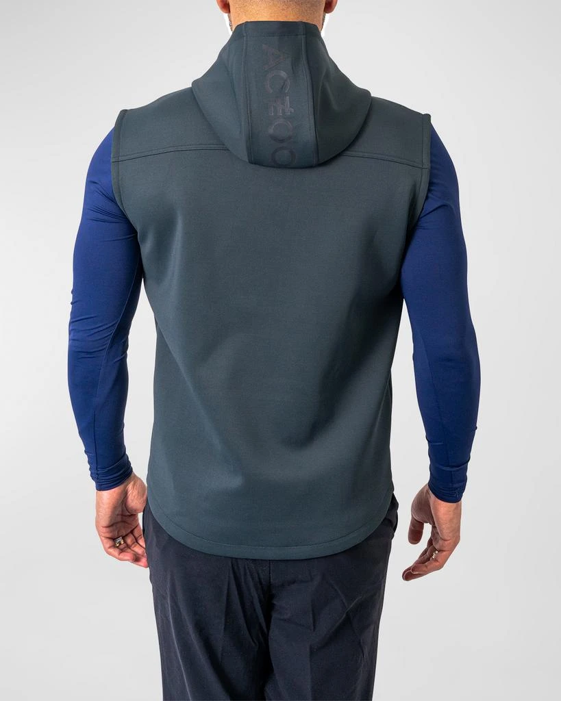 Maceoo Men's Hooded Golf Vest 4
