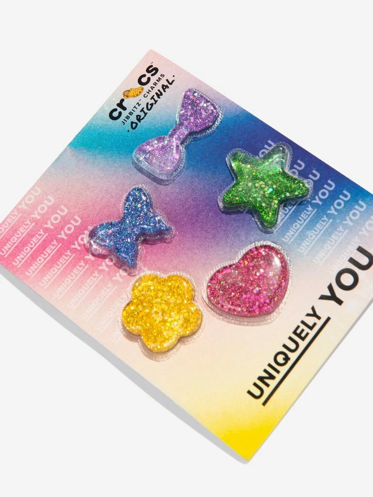 Crocs Crocs Girls UV Changing Squish Jibbitz™ Charm 5 Pack in Multicolour 4