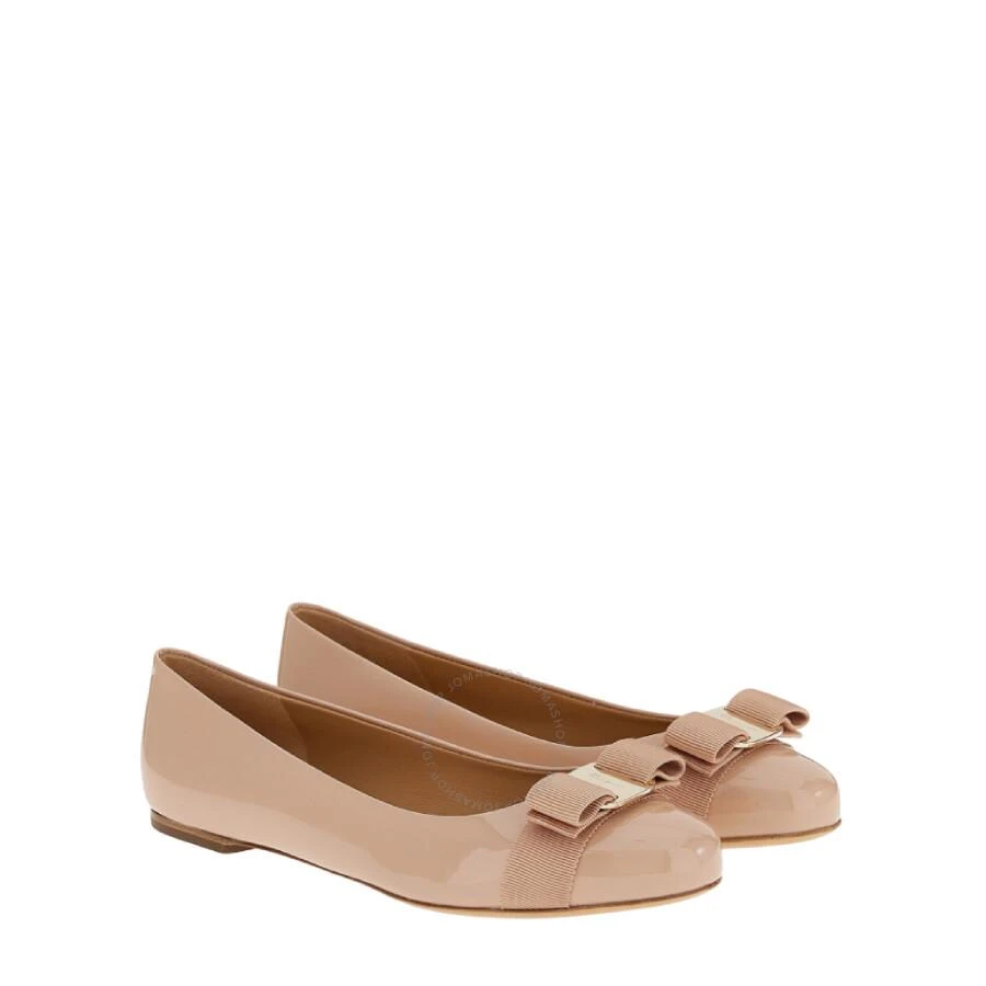 Salvatore Ferragamo Open Box - Ferragamo Varina Ballet Round-Toe Flats 2