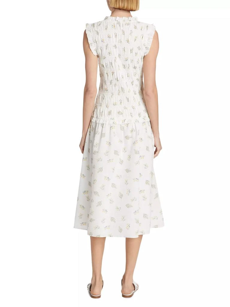 Rails Dion Floral Smocked Midi-Dress 5