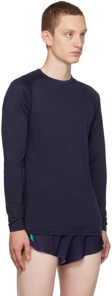 Soar Running Navy Base Long Sleeve T-Shirt 2