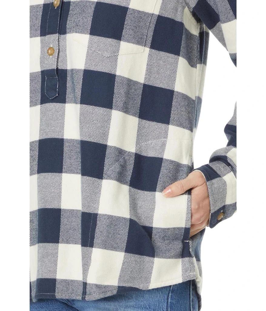 L.L.BEAN Midweight Flannel Hoodie 3