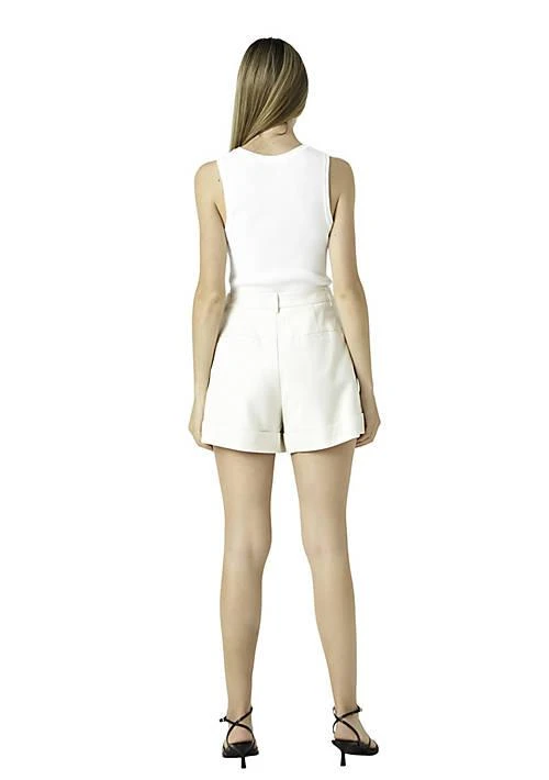 Endless Rose Rose Linen Pintucked Shorts 2