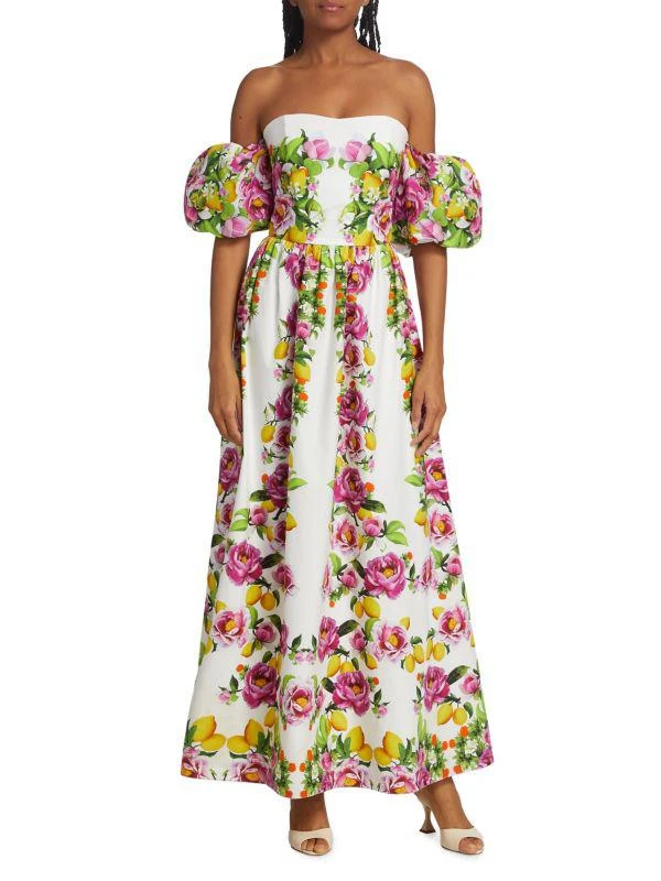Borgo de Nor Juliet Off-The-Shoulder Maxi Dress 1