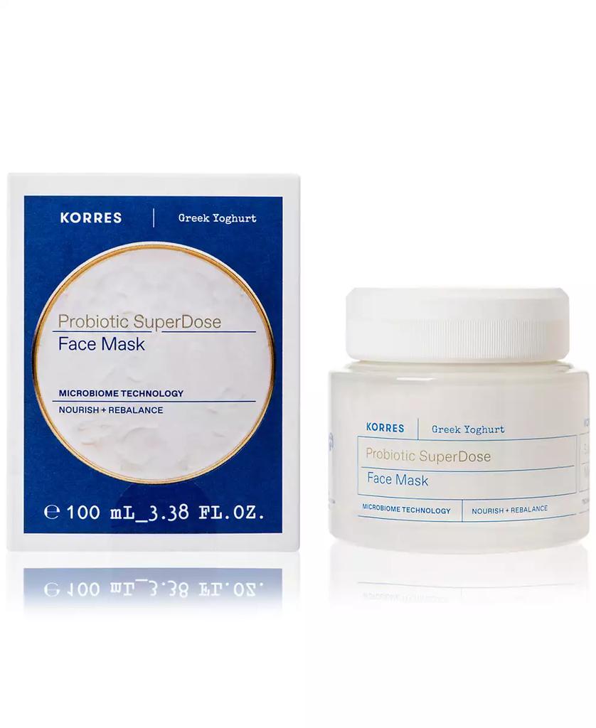 KORRES Greek Yoghurt Probiotic SuperDose Face Mask, 3.38 oz.