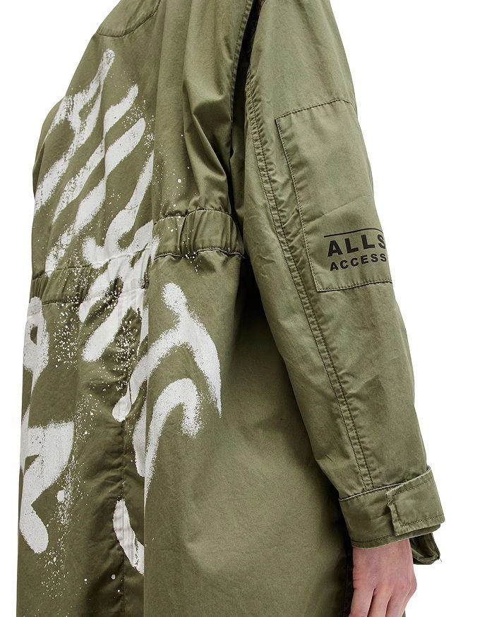 ALLSAINTS Milla Cotton Grafiti Parka 5