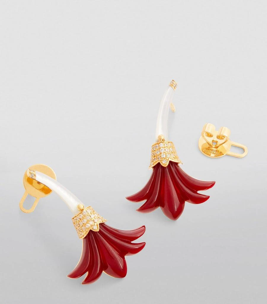 L'ATELIER NAWBAR Yellow Gold, Diamond and Mother-of-Pearl Psychedeliah Earrings 6