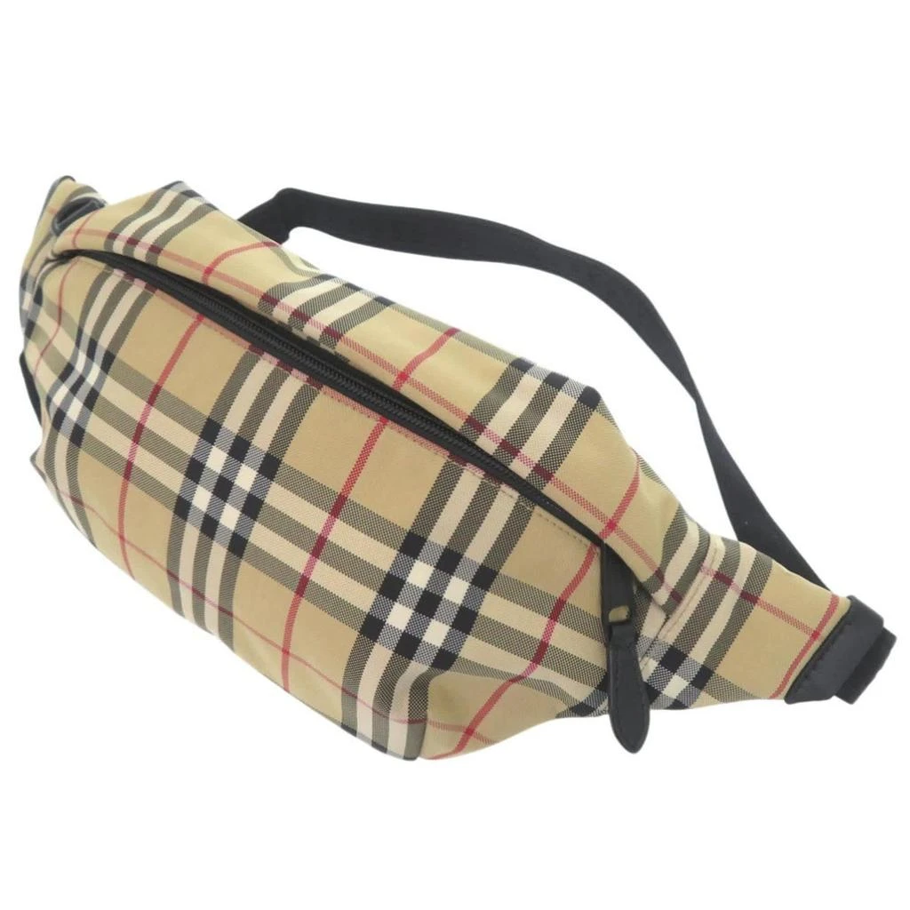 Burberry Nylon Leather Sling Bag (Pre-Owned)