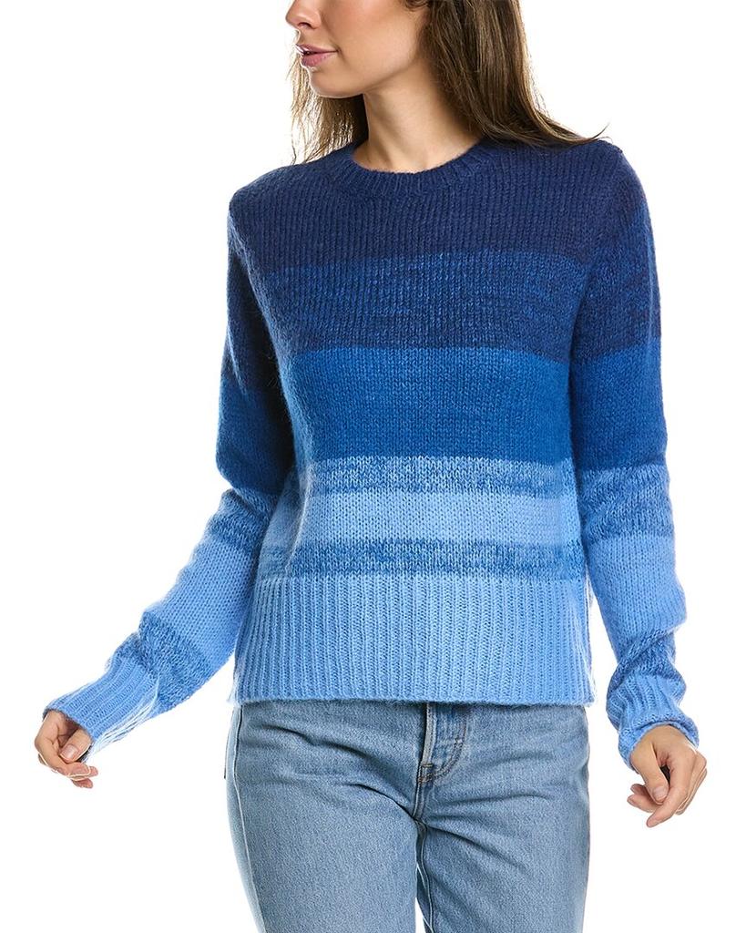 Lea & Viola Lea & Viola Ombre Wool-Blend Sweater