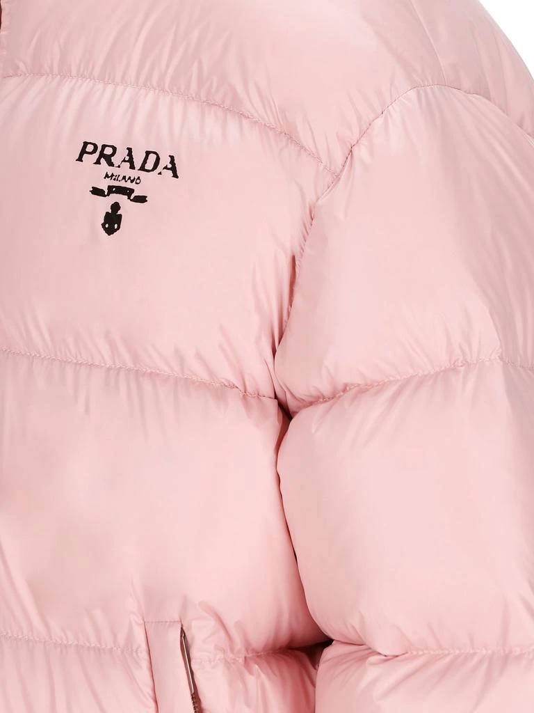 Prada Prada Logo Printed Puffer Jacket 3