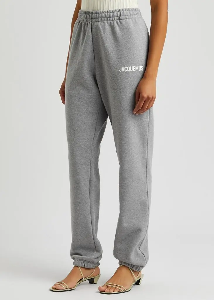 Jacquemus Le Jogging logo cotton sweatpants 3