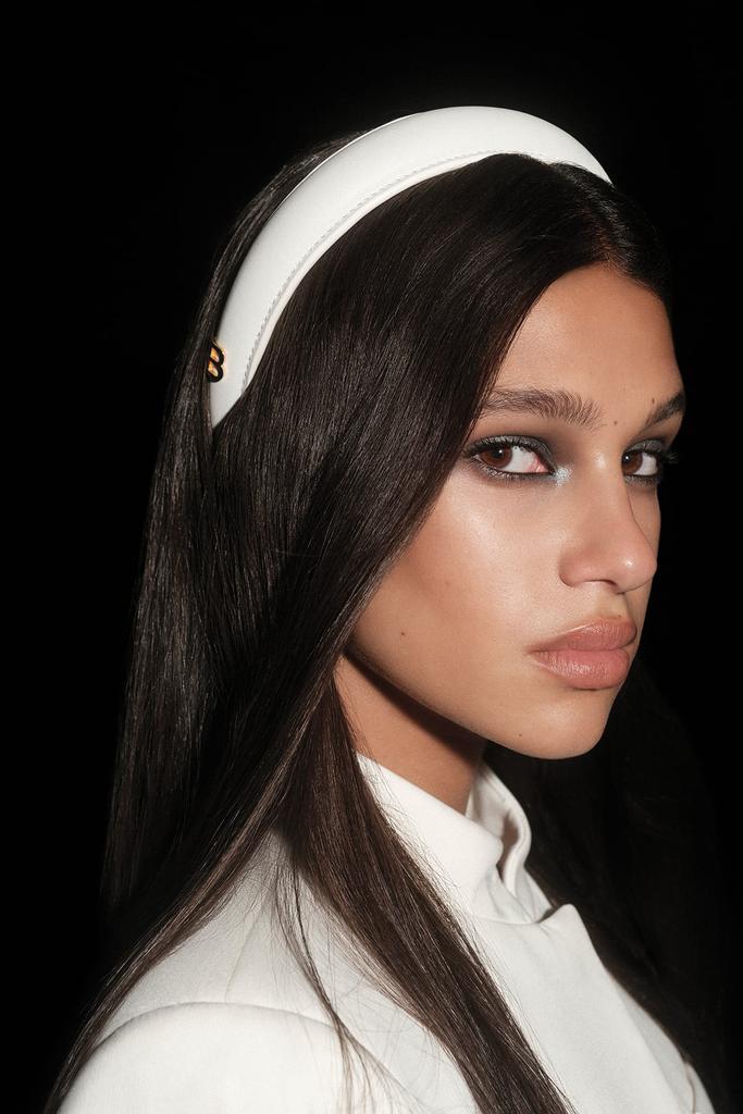 Balmain Hair Limited Edition Legacy Leather Puffed Headband