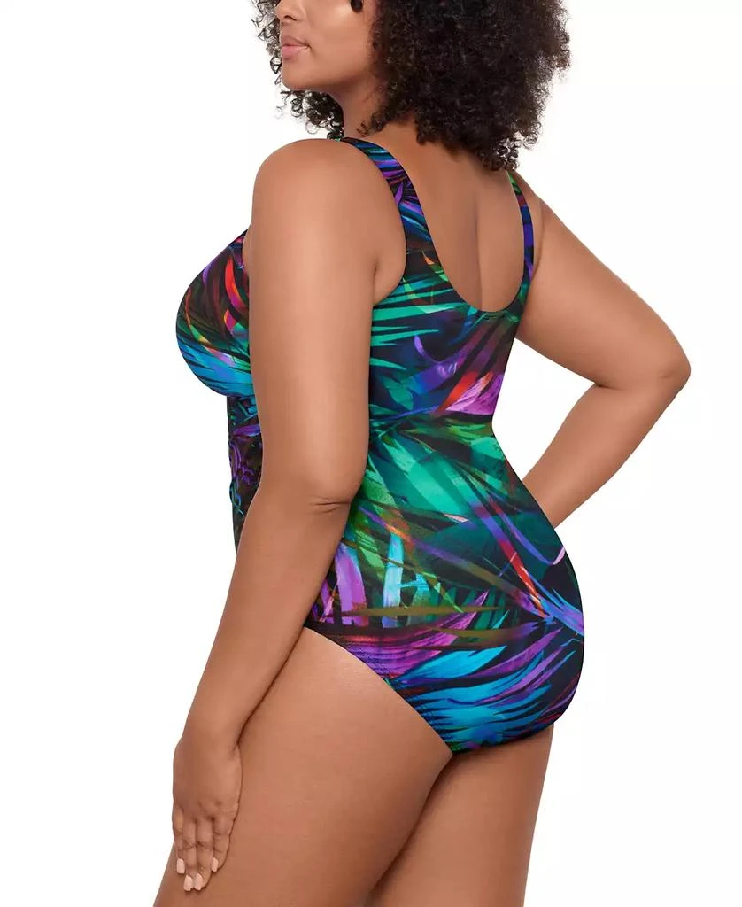Miraclesuit Plus Size Palma Paradiso Oceanus Tummy-Control One-Piece Swimsuit 3