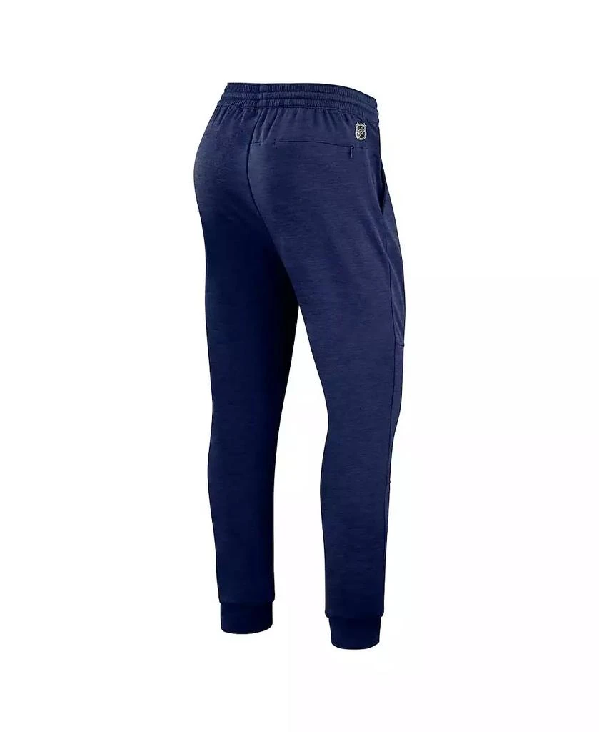 Fanatics Men's Heather Navy Nashville Predators Authentic Pro Road Jogger Sweatpants 2