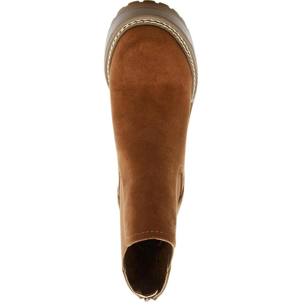 Madden Girl Kamora Womens Faux Suede Ankle Platform Boots 3
