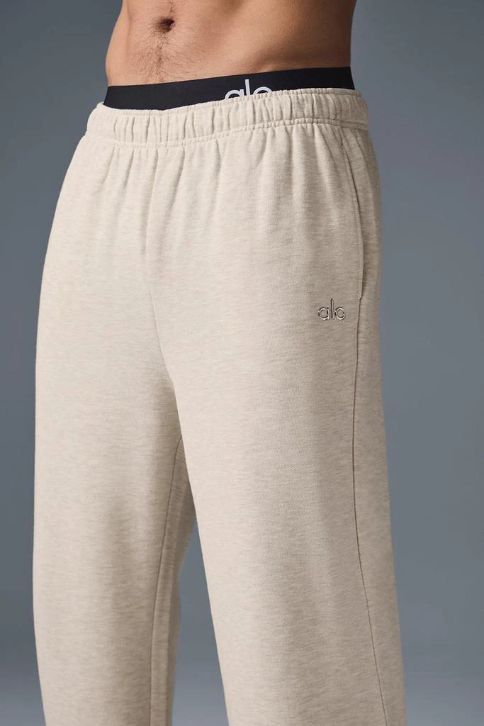 Alo Accolade Straight Leg Sweatpant - Oatmeal Heather 3
