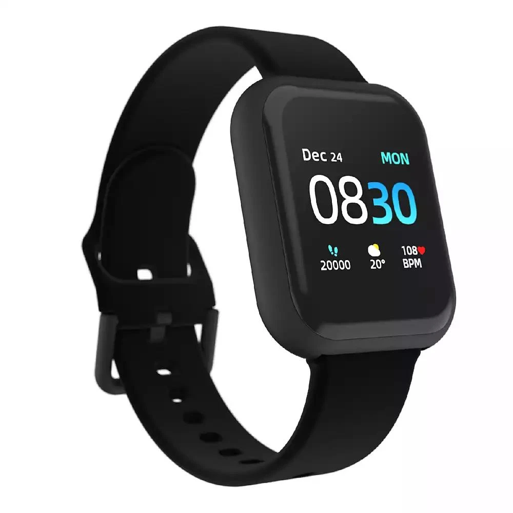 iTouch Air 3 Unisex Heart Rate Black Strap Smart Watch 1