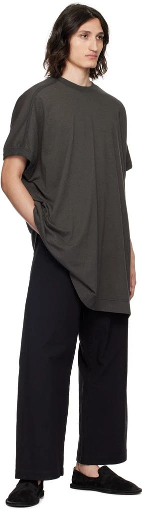 Jan-Jan Van Essche Gray O-Project Droptail T-Shirt 4