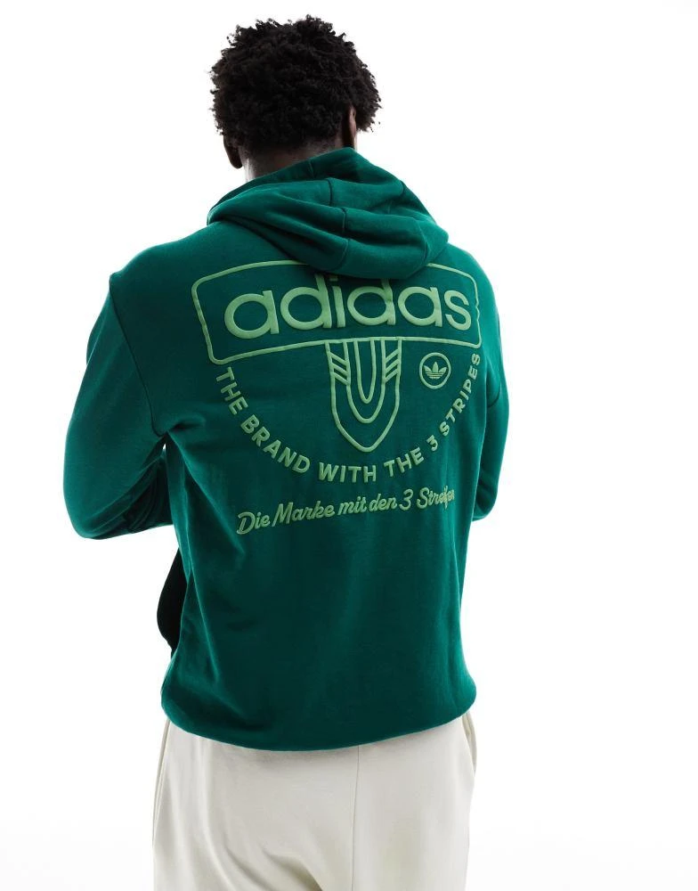 Adidas adidas Originals hoodie in green 1