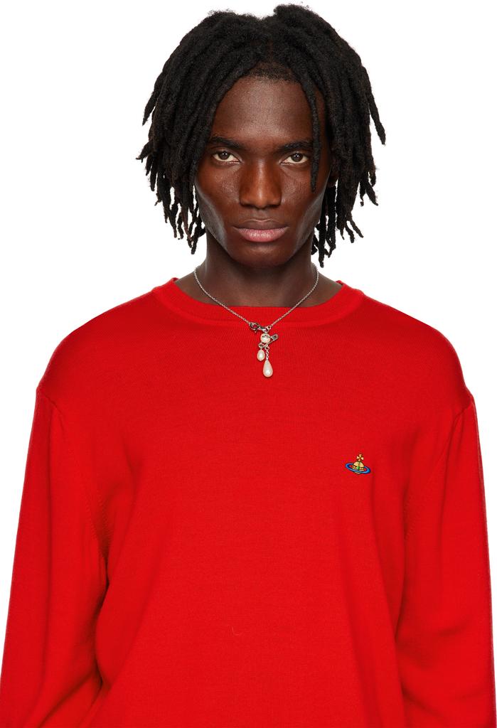 Vivienne Westwood Silver Claude Small Necklace - Necklaces