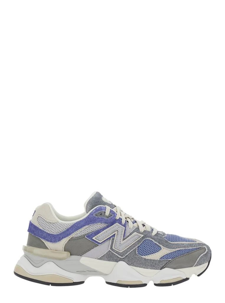 New Balance Multicolor Low Top Sneaker With Logo Detail On The Side In Suede And Tech Fabric Unisex 1