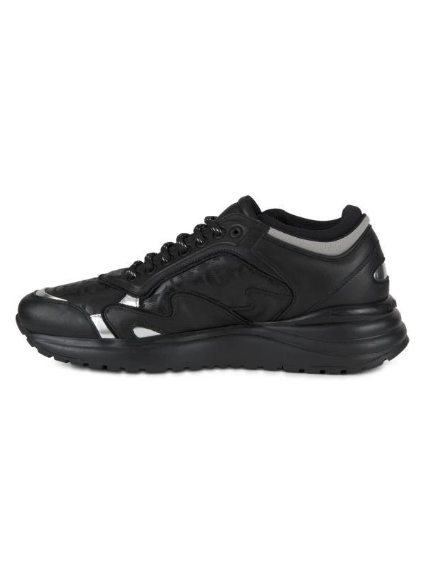 Salvatore Ferragamo Gancini Leather Sneakers 4