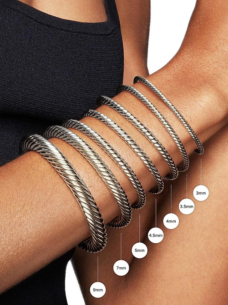 David Yurman Cable Classics Color Bracelet with Pavé Diamonds 6