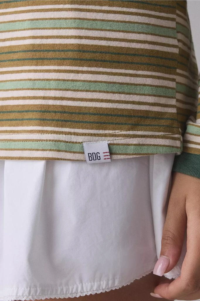 BDG BDG Hayden Oversized Long Sleeve Ringer Tee 5