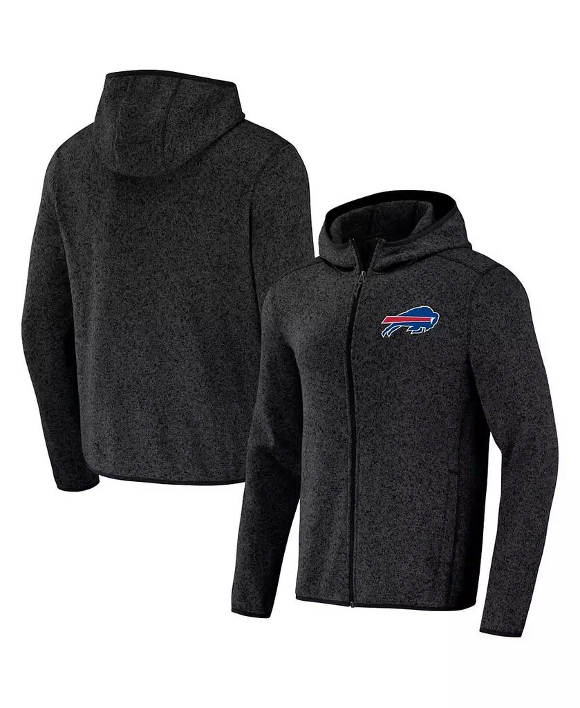 Fanatics Men's NFL x Darius Rucker Collection by Black Buffalo Bills Fleece Pullover Hoodie 1