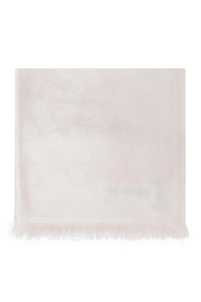 Coach Coach Logo Printed Scarf 1