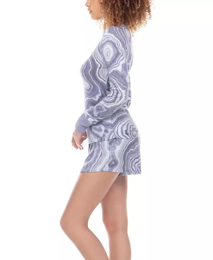 Honeydew Intimates Women's Star Seeker Brushed Jersey Short Lounge Set, 2 Piece 3