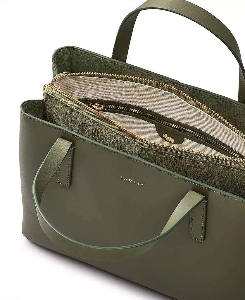 Radley Dukes Place Medium Zip Top Satchel Bag 4