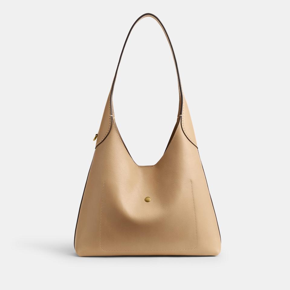 Coach Coach Brooklyn 28 Full-Grain Leather Shoulder Bag