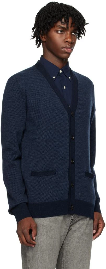 Ralph Lauren Navy Y-Neck Cardigan 2