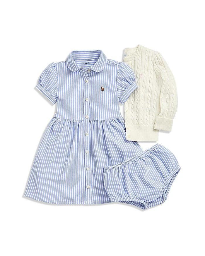 Ralph Lauren Girls
Striped Oxford Dress
Bloomers Set - Baby 4