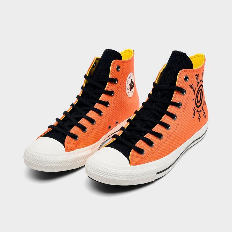 Converse Men's Converse x Naruto Shippuden Naruto Chuck Taylor All Star High Casual Shoes