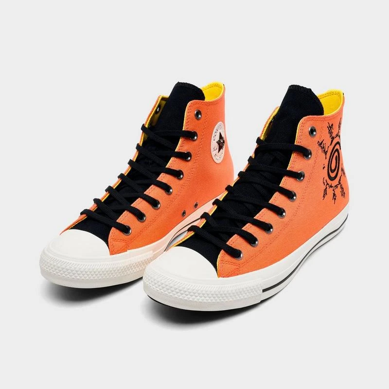 Converse Men's Converse x Naruto Shippuden Naruto Chuck Taylor All Star High Casual Shoes 2