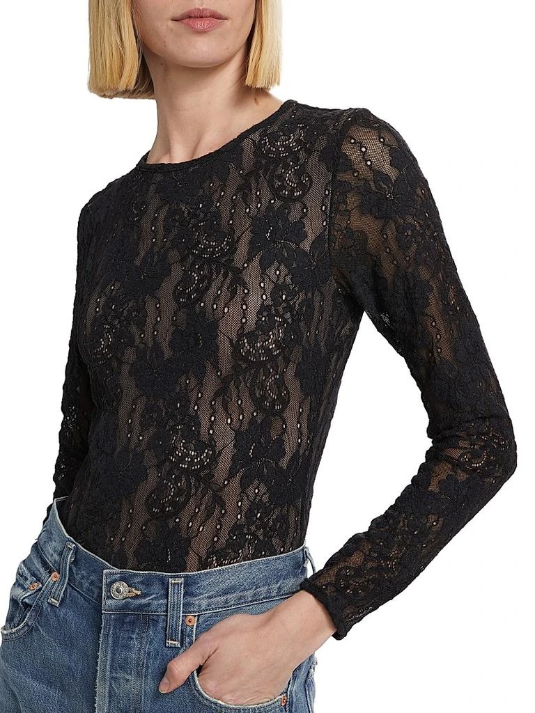 Zimmermann Lace Long-Sleeve Bodysuit 7