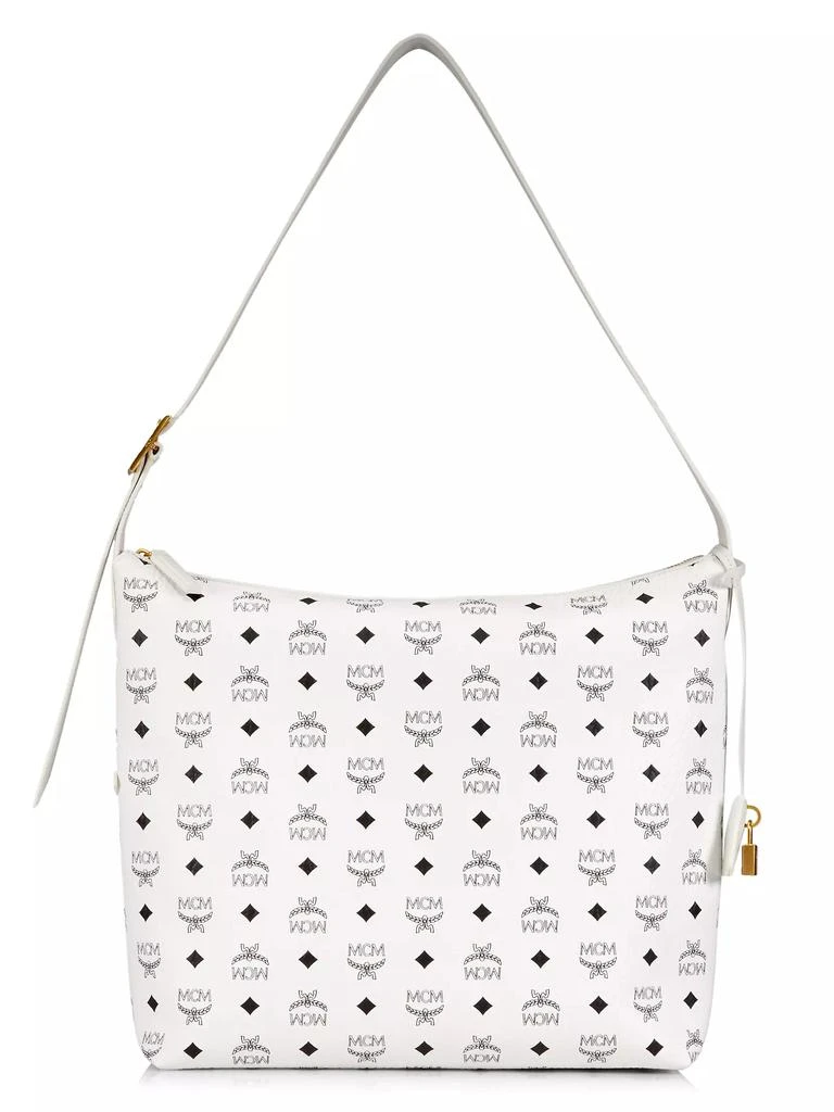 MCM Large Aren Visetos Hobo Bag 1