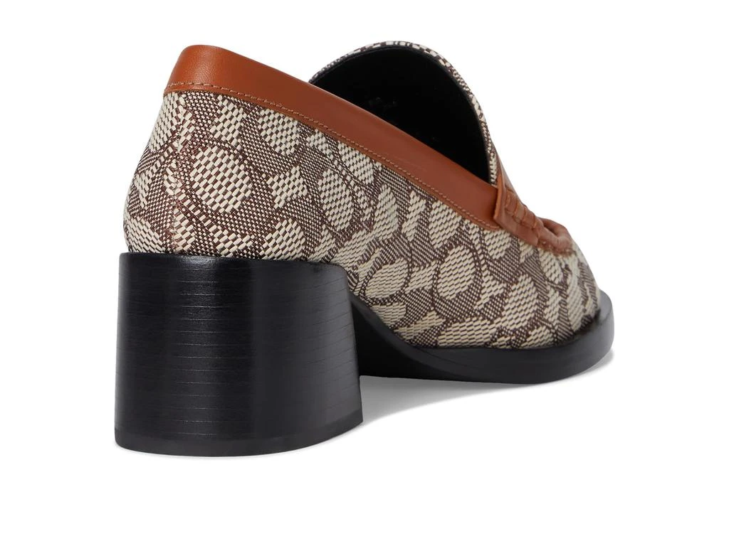Coach Natalie Loafer In Signature Textile Jacquard 5