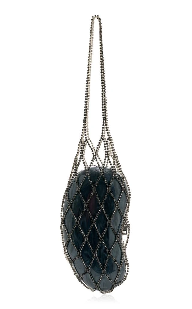 Cult Gaia Cult Gaia - Tallulah Netted Acrylic Wristlet - Black - OS - Moda Operandi 1