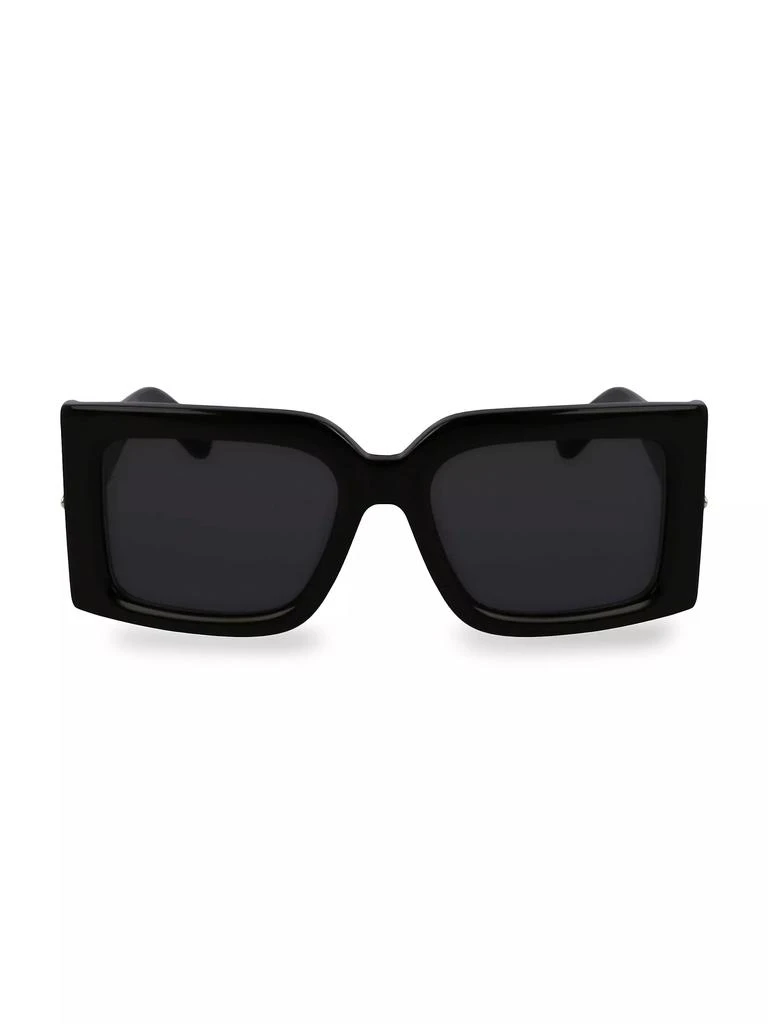 Salvatore Ferragamo Prisma 55MM Rectangular Sunglasses  display picture 1