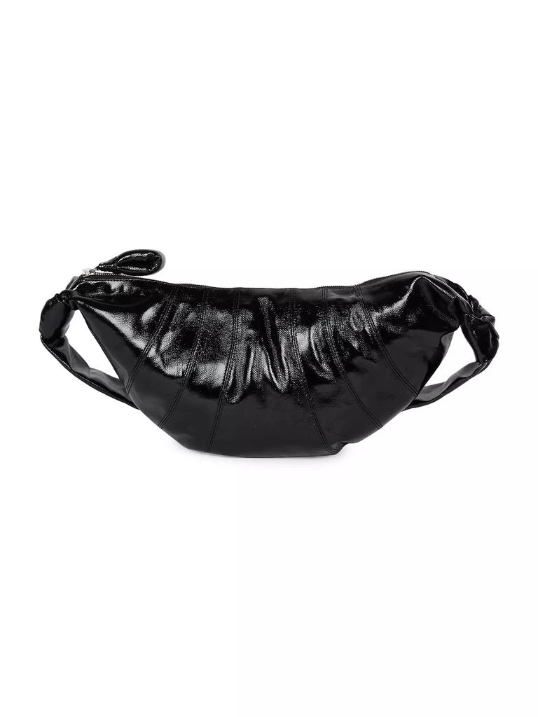 Lemaire Medium Croissant Coated Cotton Bag 1