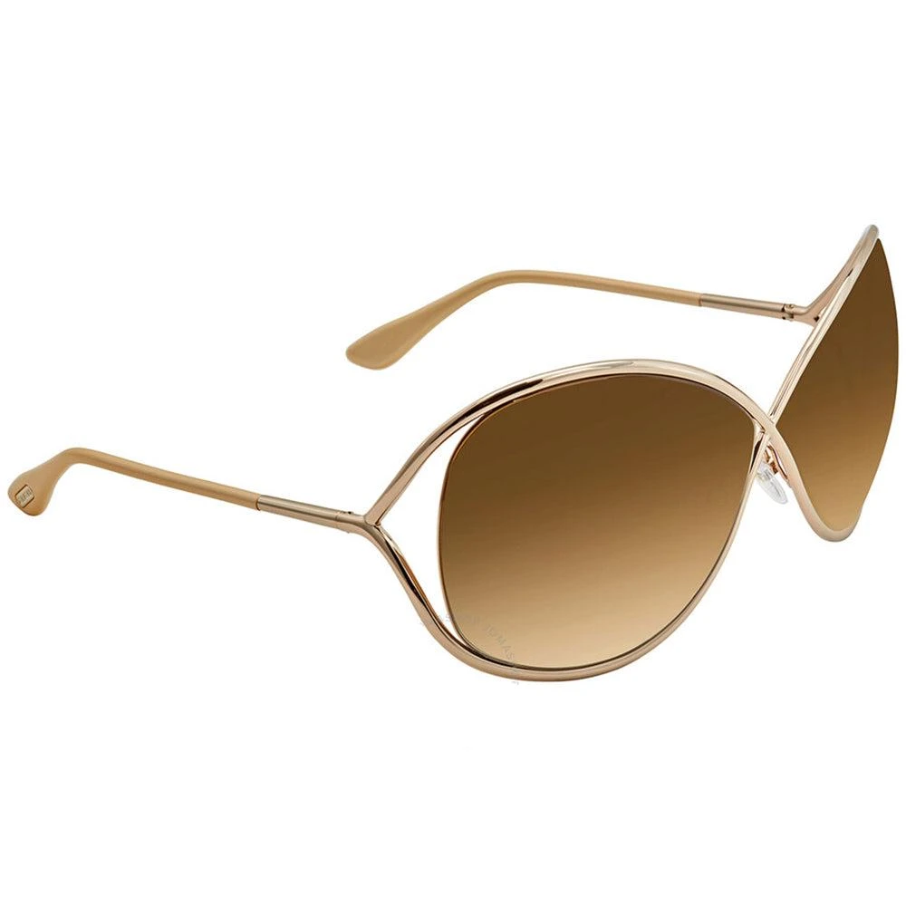 Tom Ford Tom Ford Miranda TF 130 28F Womens Round Sunglasses 1