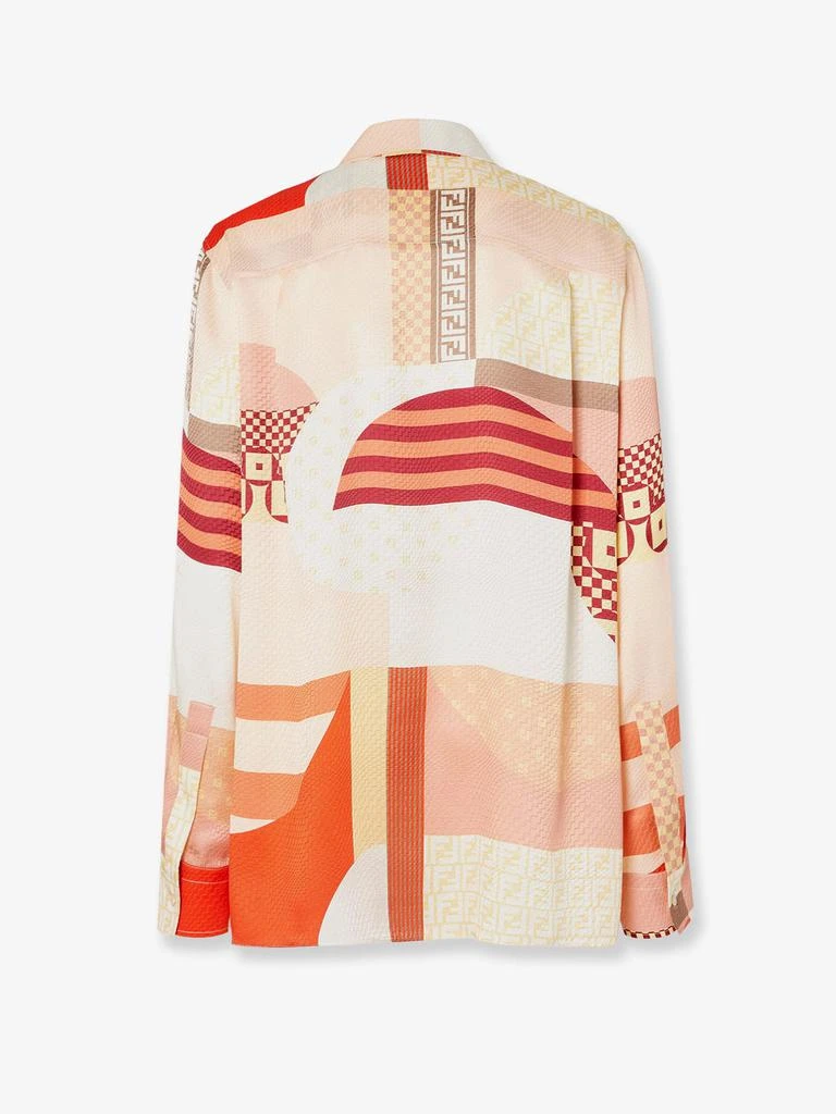 Fendi Patchwork silk shirt 2